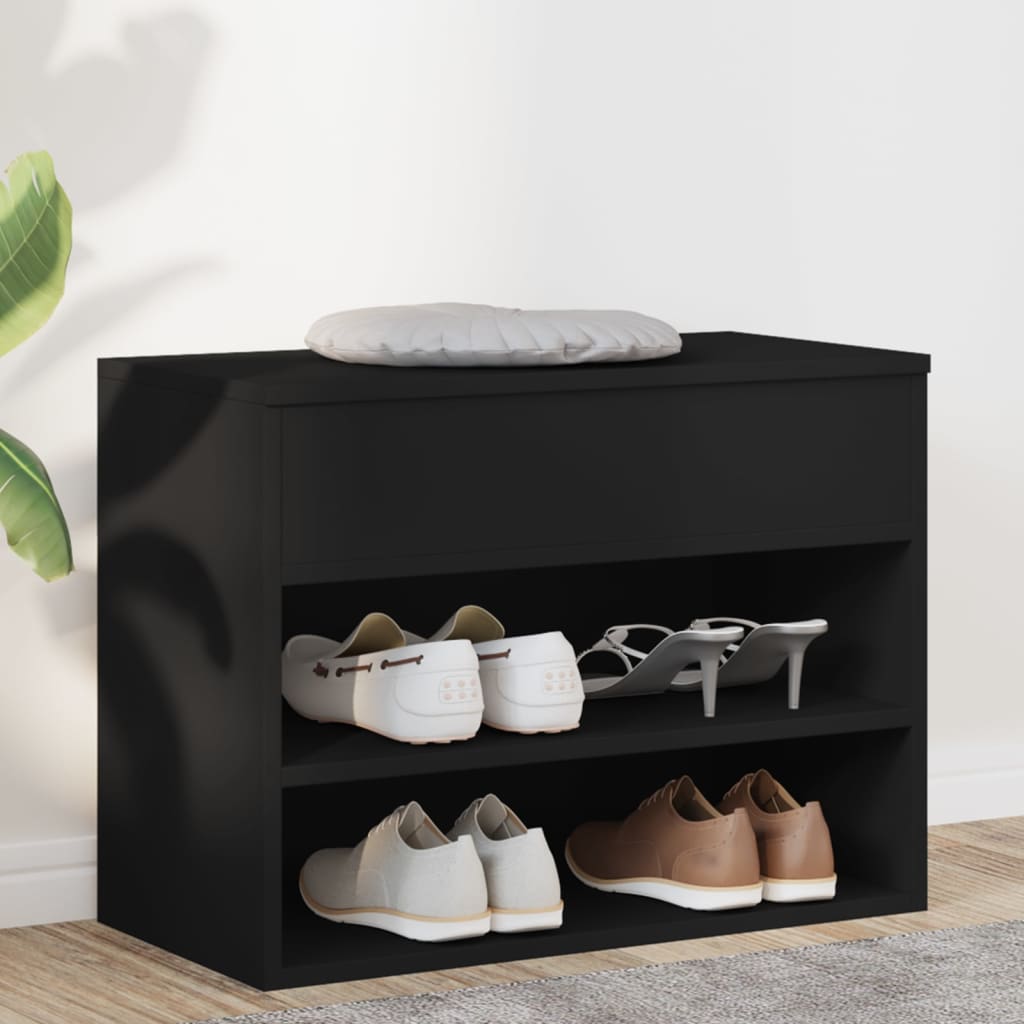Bancă Pentru Pantofi Stejar Maro 60X30X45 Cm Lemn Prelucrat