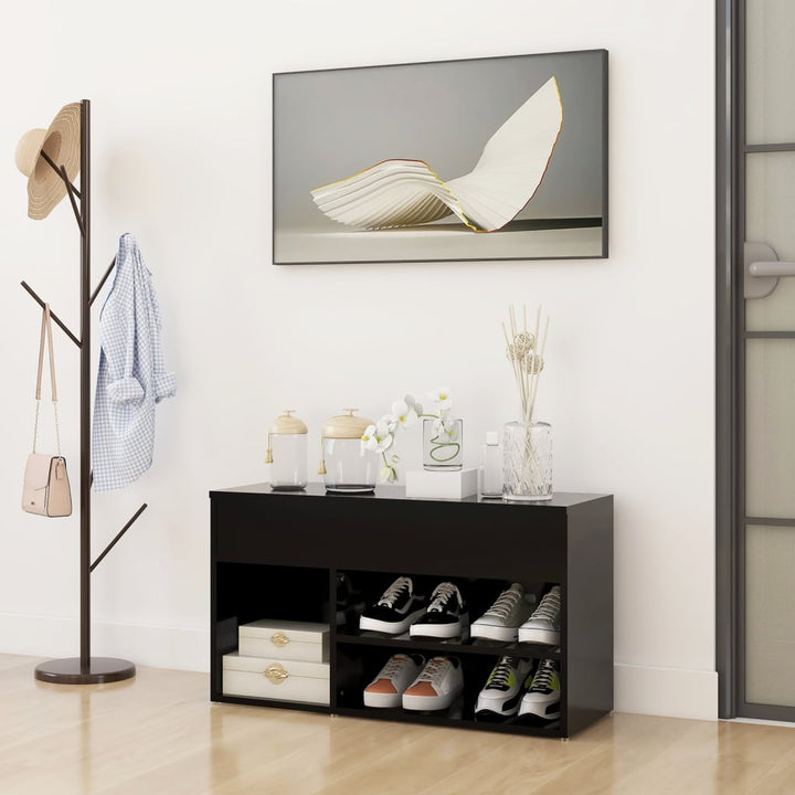 Bancă Pentru Pantofi Stejar Sonoma 80X30X45 Cm Lemn Prelucrat