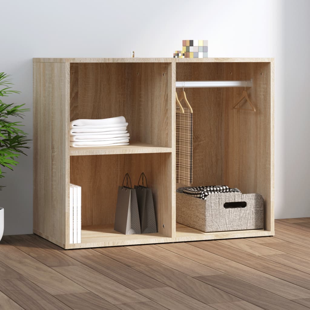 Dulap De Dressing, Alb Extralucios, 80X40X65 Cm, Lemn Compozit