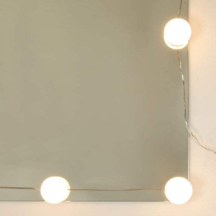 Dulap Cu Oglindă Și Led, , 76X15X55 Cm