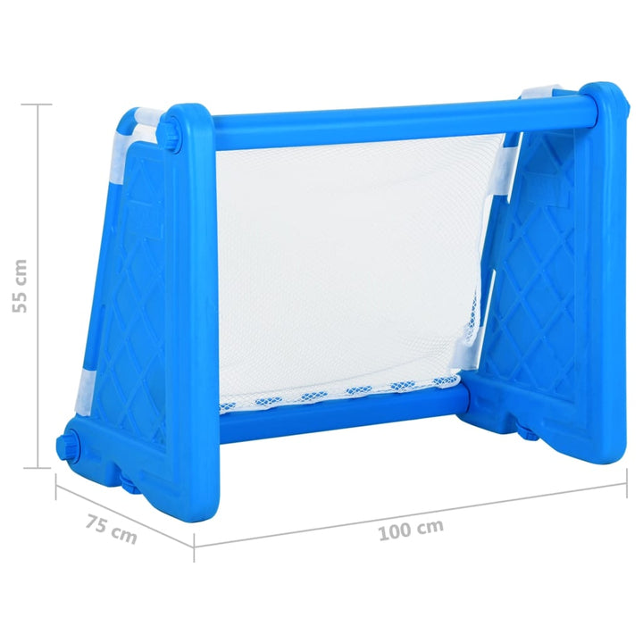 Poartă De Fotbal Pentru Copii, 100X75X55 Cm, Plastic