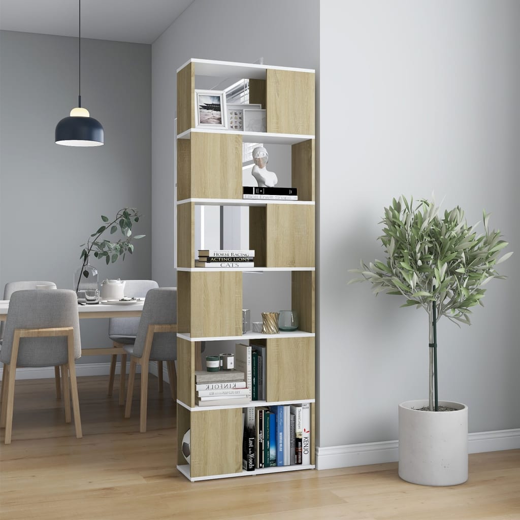 Bibliotecă/Separator De Cameră, , 60X24X186 Cm