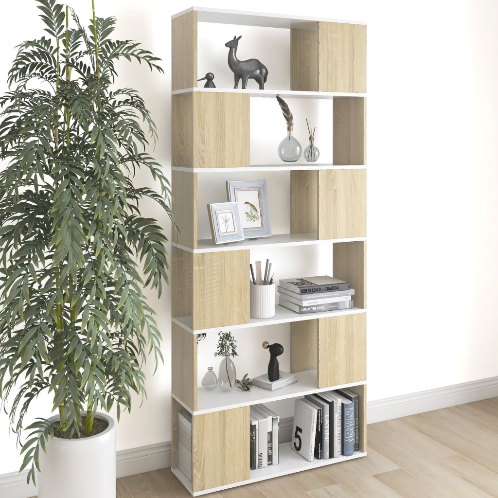 Bibliotecă/Separator De Cameră, , 80X24X186 Cm