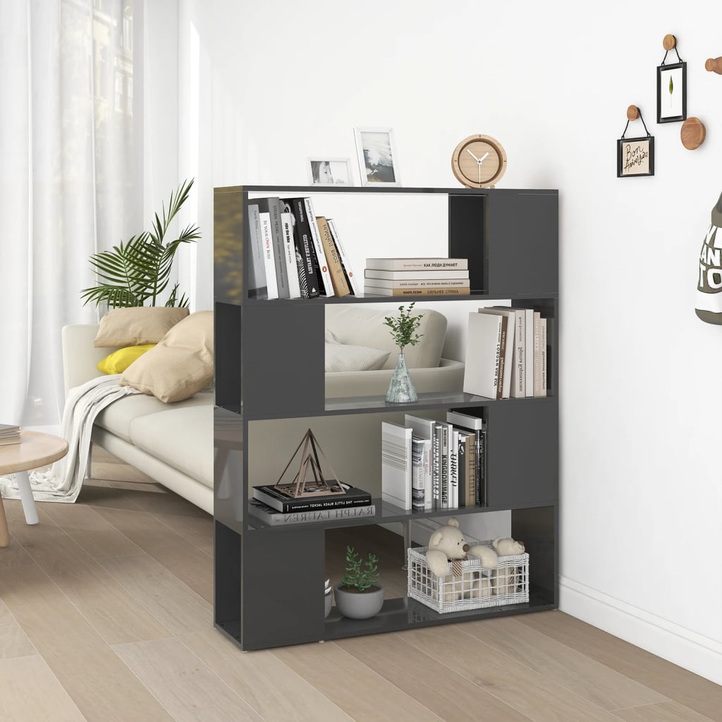 Bibliotecă/Separator Cameră, , 100X24X124 Cm
