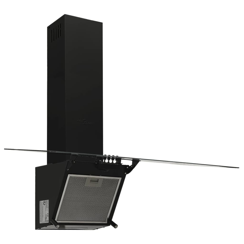 Hotă De Perete, , 90 Cm, Oțel Și Sticlă Securizată