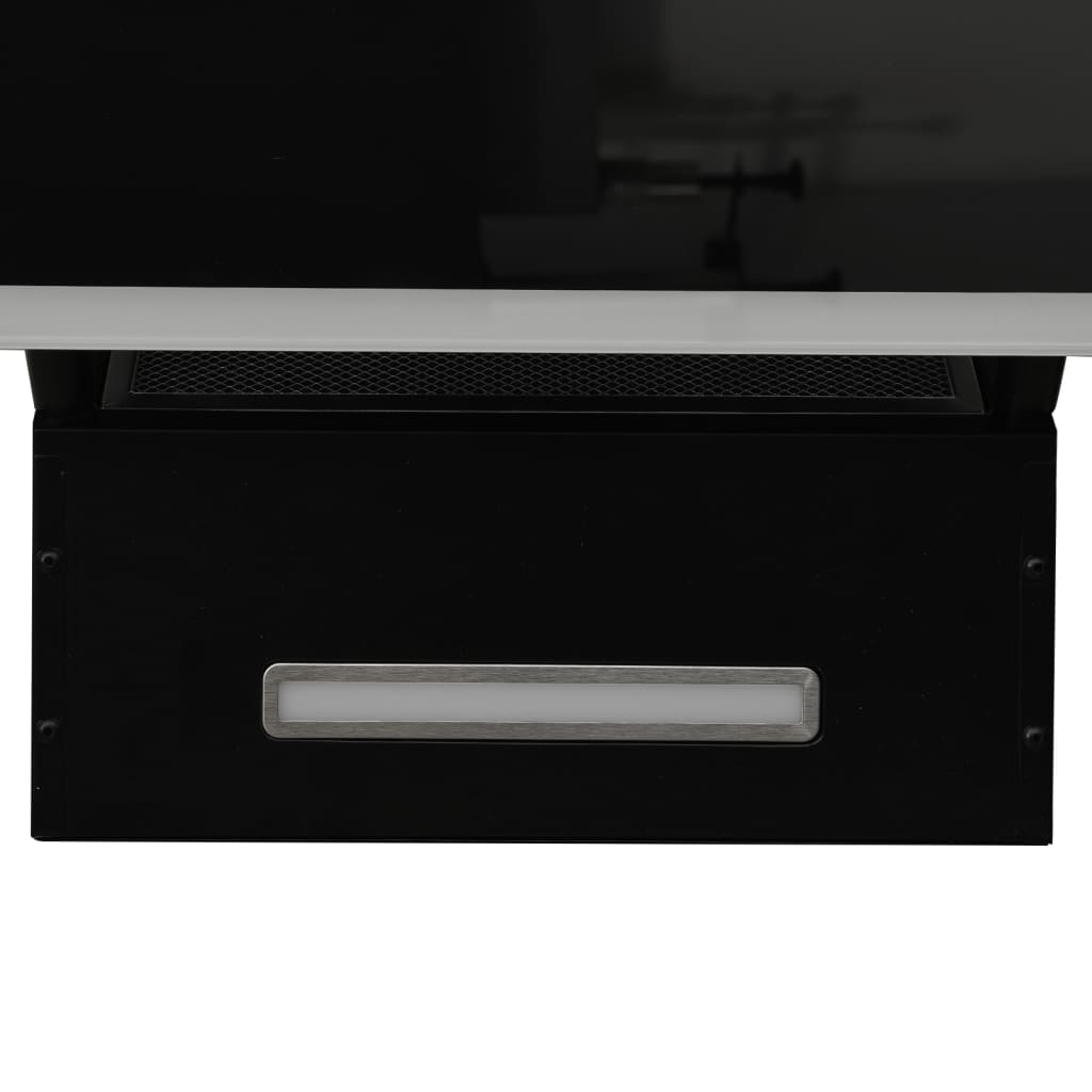 Hotă De Perete, , 90 Cm, Oțel Și Sticlă Securizată