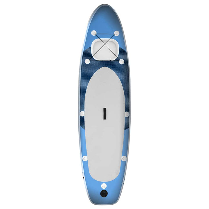 Set Placă Paddleboarding Gonflabilă, Albastru,