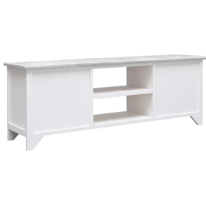 Comodă Tv,, 108X30X40 Cm, Lemn Masiv De Paulownia