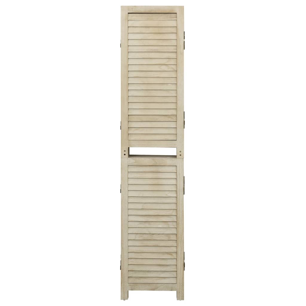 Paravan De Cameră, 3 Panouri, 105 X 165Cm, Lemn Masiv Paulownia