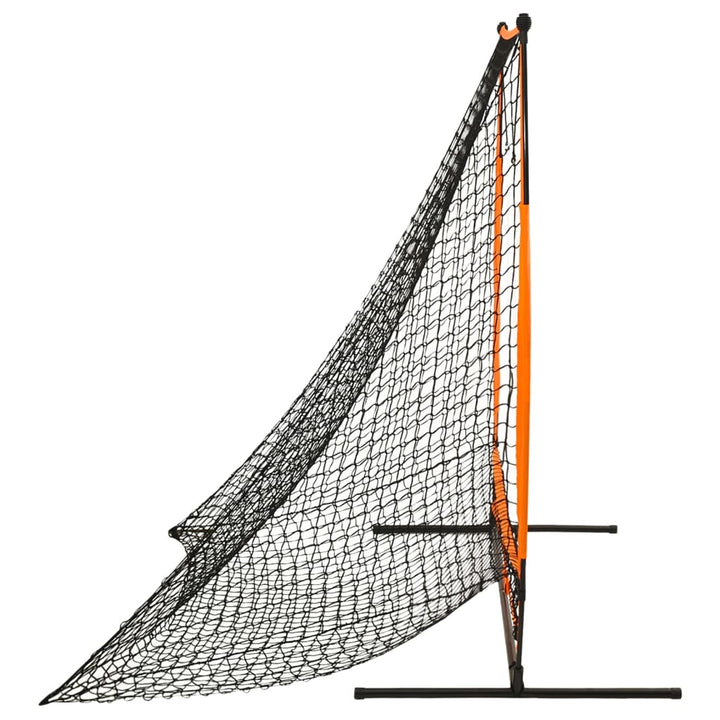 Plasă De Antrenament Sport Baseball, Negru, 174X76X158,5 Cm