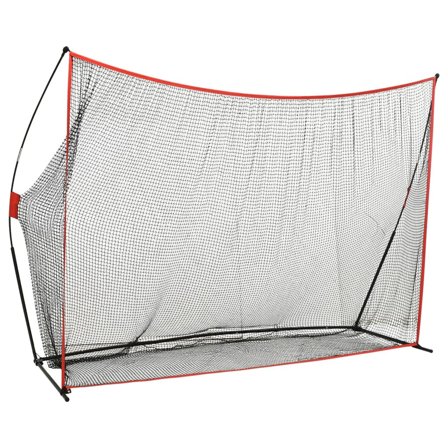 Plasă De Lovituri Pentru Golf, 356X92,5X215 Cm, Metal