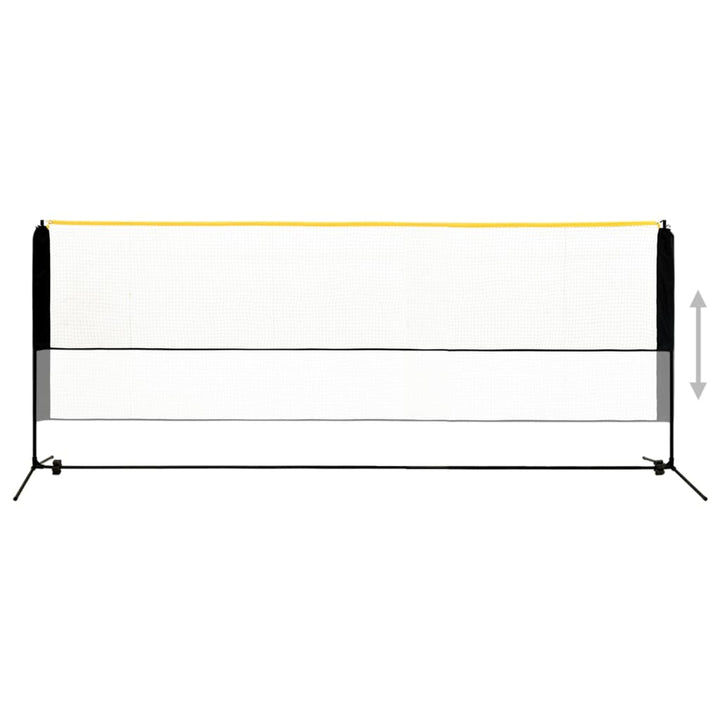 Plasă De Badminton Reglabilă, 400X103X94-158 Cm, Metal