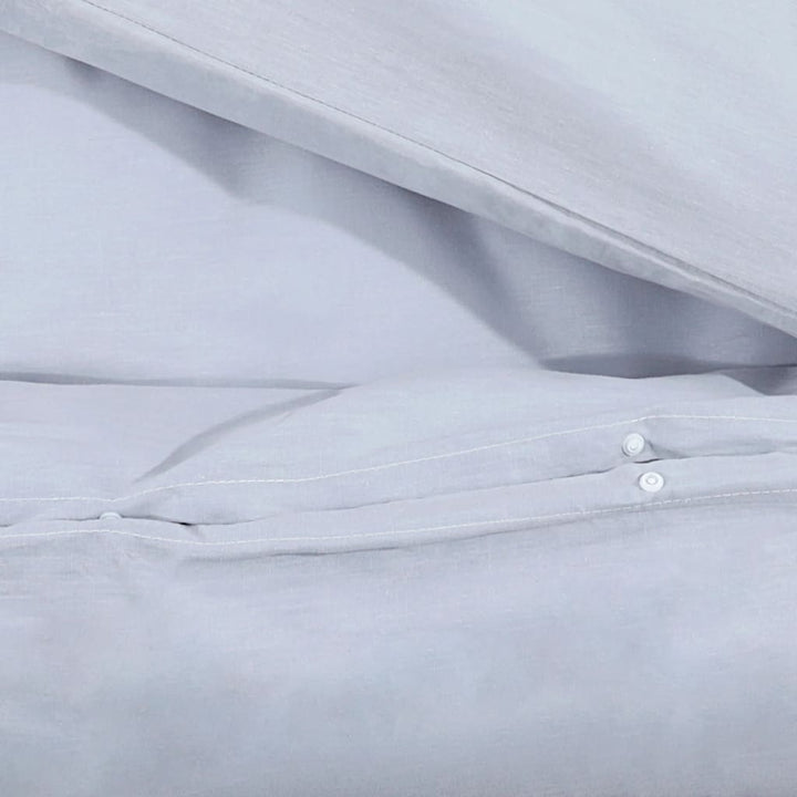 Set Cu Husă De Pilotă, , 200X200 Cm, Microfibră Gri