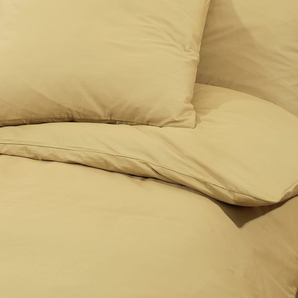 Set Cu Husă De Pilotă, , 155X220 Cm, Microfibră Gri Taupe