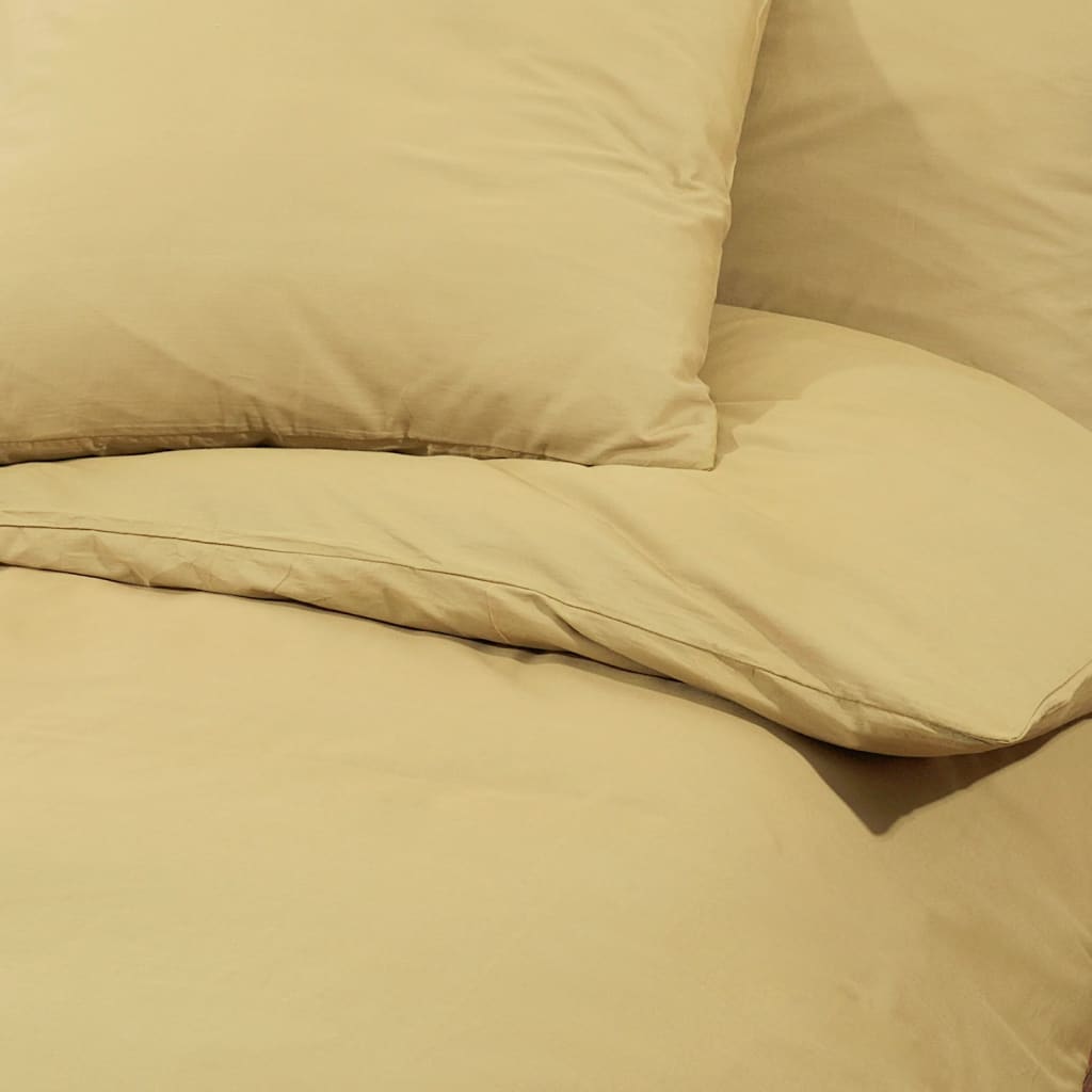 Set Cu Husă De Pilotă, , 135X200 Cm, Bumbac Gri Taupe