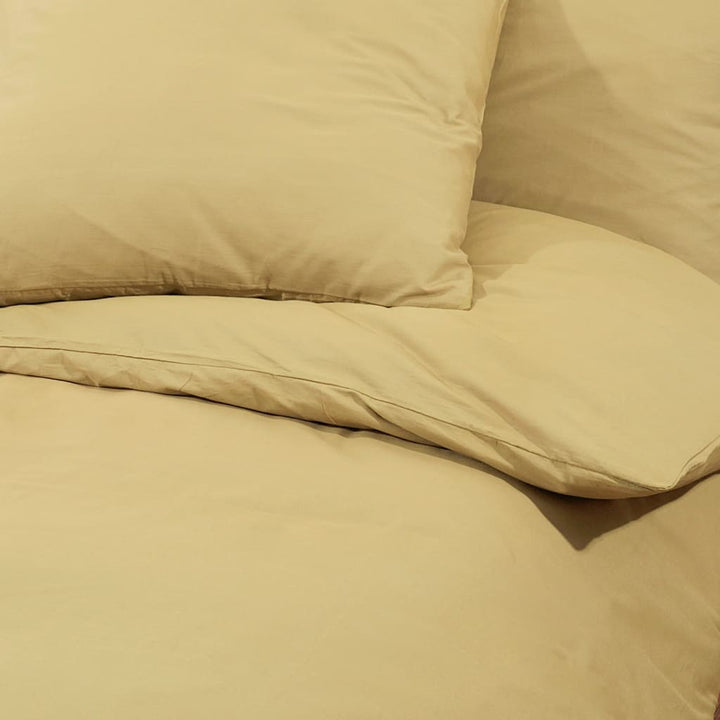 Set Cu Husă De Pilotă, , 135X200 Cm, Bumbac Gri Taupe