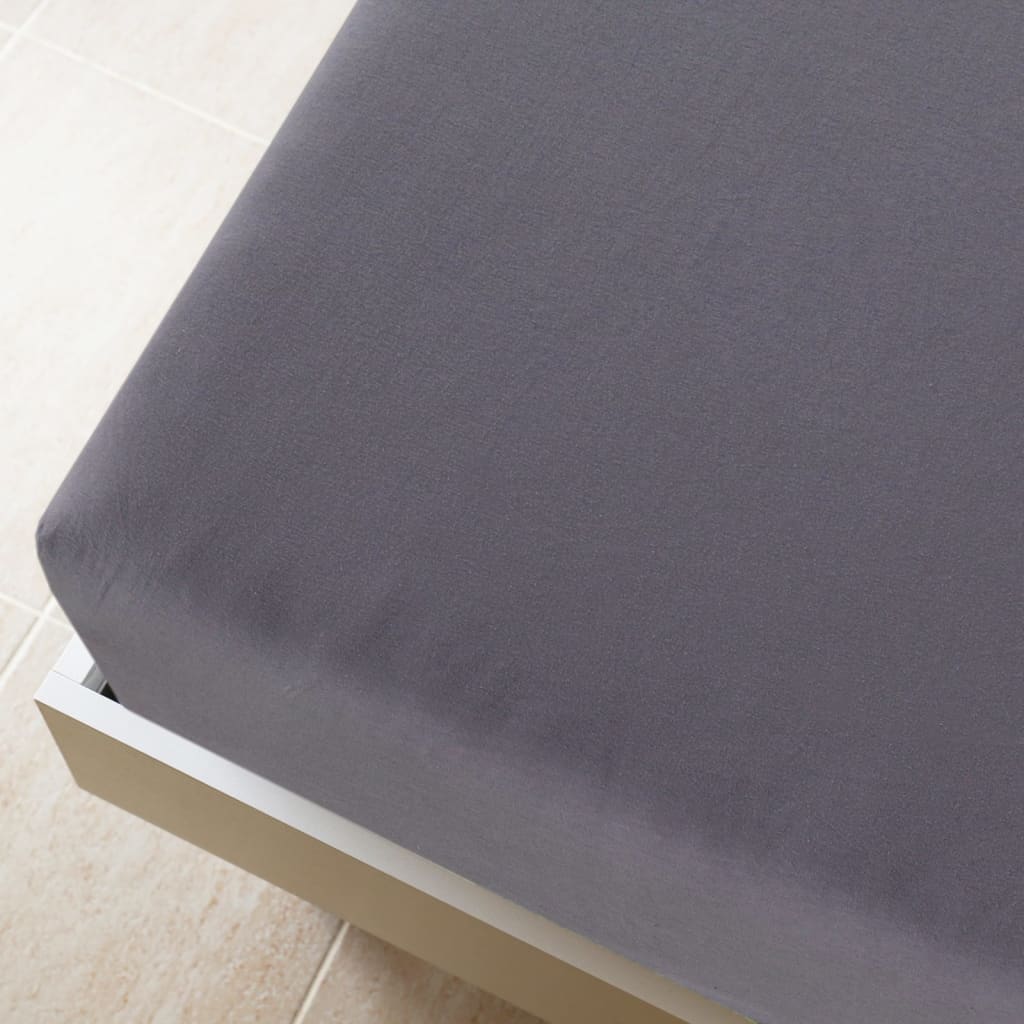 Cearșaf De Pat Cu Elastic, 2 Buc., , , Bumbac