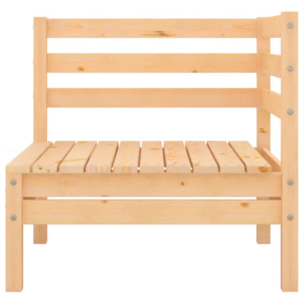 Set Mobilier Relaxare De Grădină, 4 Piese, Lemn Masiv De Pin