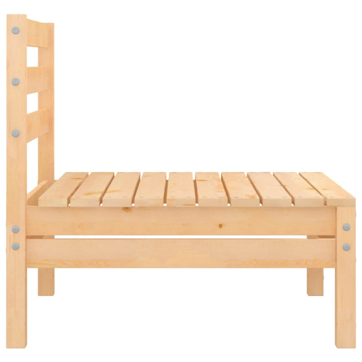 Set Mobilier Relaxare De Grădină, 4 Piese, Lemn Masiv De Pin