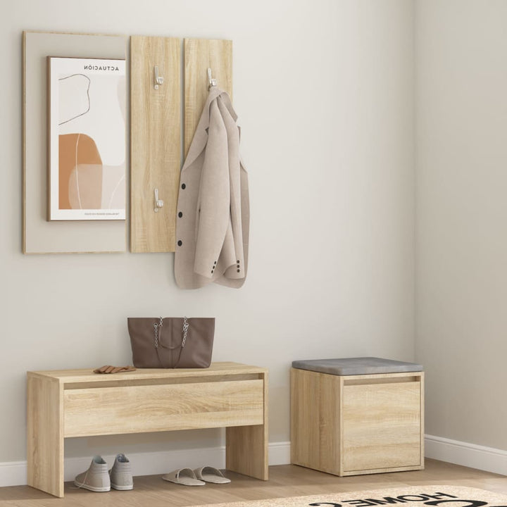 Set De Mobilier Pentru Hol, , Lemn Prelucrat
