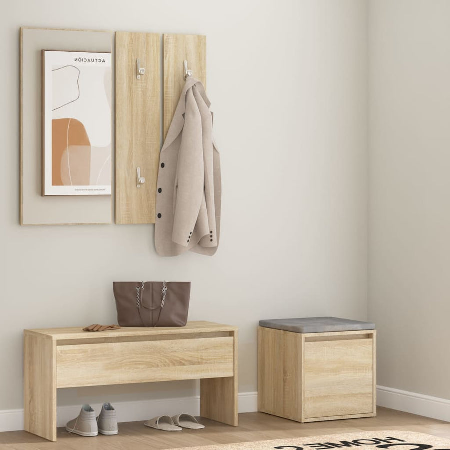 Set De Mobilier Pentru Hol, , Lemn Prelucrat