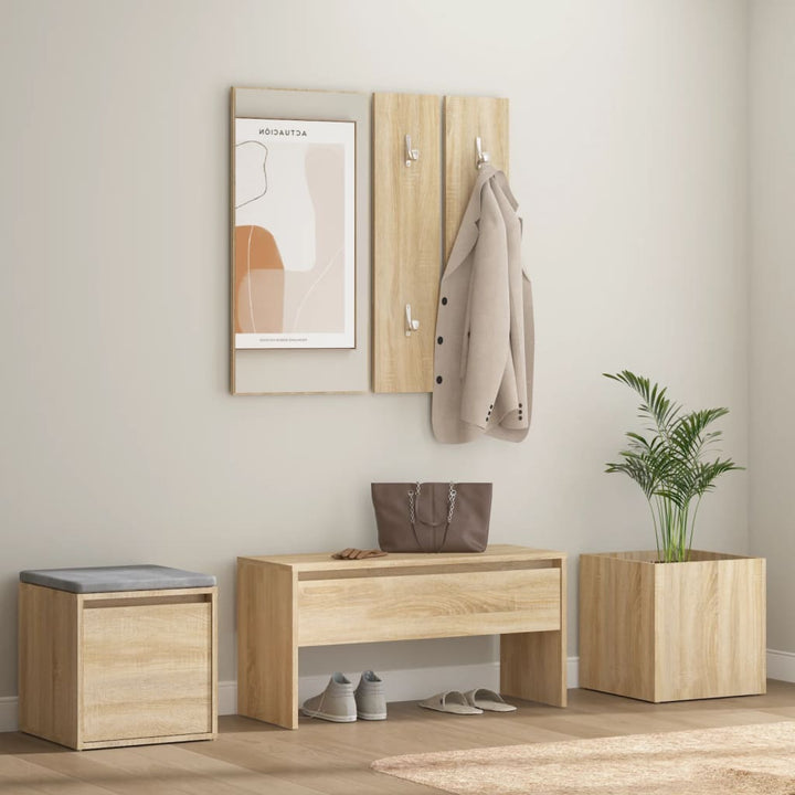 Set De Mobilier Pentru Hol, , Lemn Prelucrat