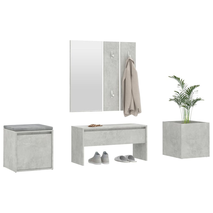 Set De Mobilier Pentru Hol, , Lemn Prelucrat