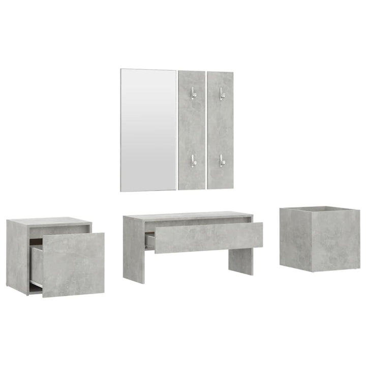 Set De Mobilier Pentru Hol, , Lemn Prelucrat