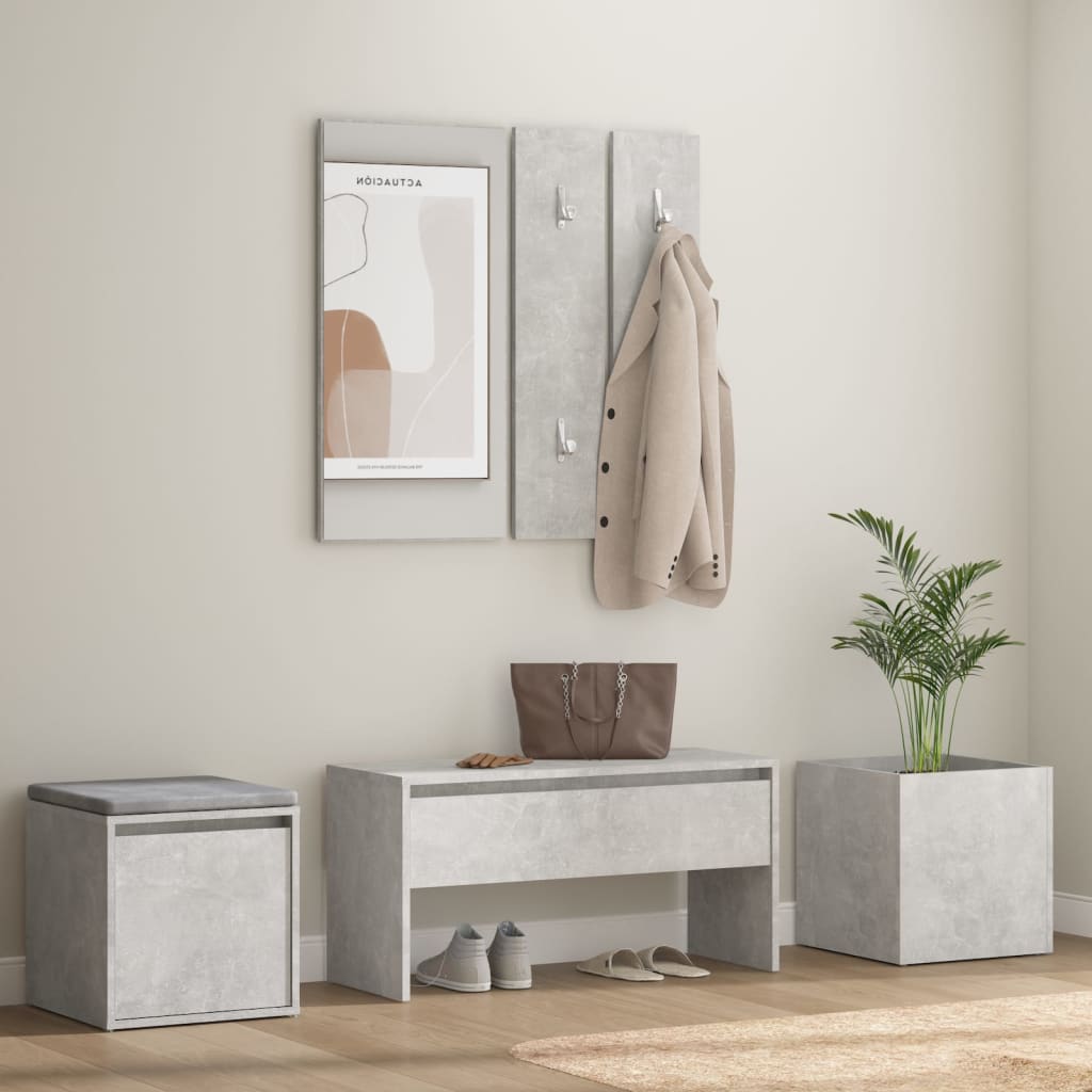 Set De Mobilier Pentru Hol, , Lemn Prelucrat