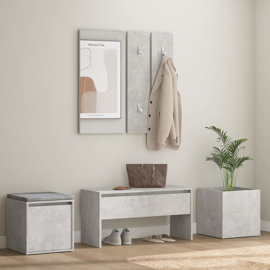 Set De Mobilier Pentru Hol, , Lemn Prelucrat