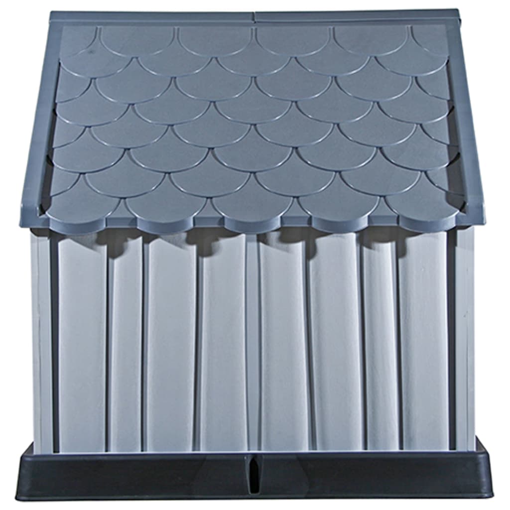 Cușcă Pentru Câini, Gri, 92X87X91 Cm, Plastic