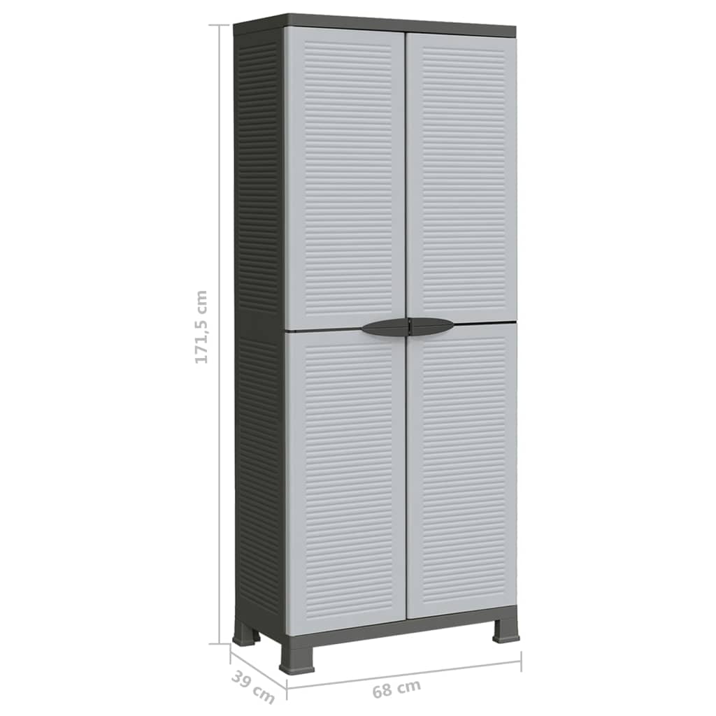 Dulap, 68X39X171,5 Cm, Plastic