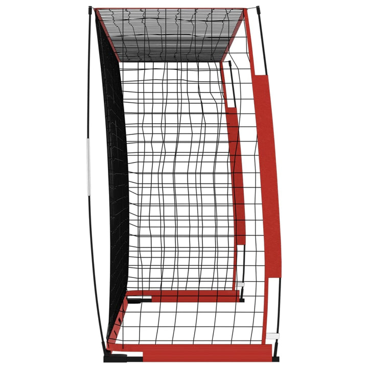 Poartă De Fotbal, 366,5X91X183 Cm, Oțel