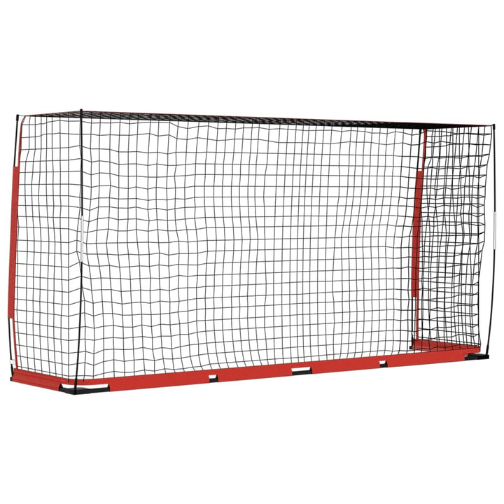 Poartă De Fotbal, 366,5X91X183 Cm, Oțel