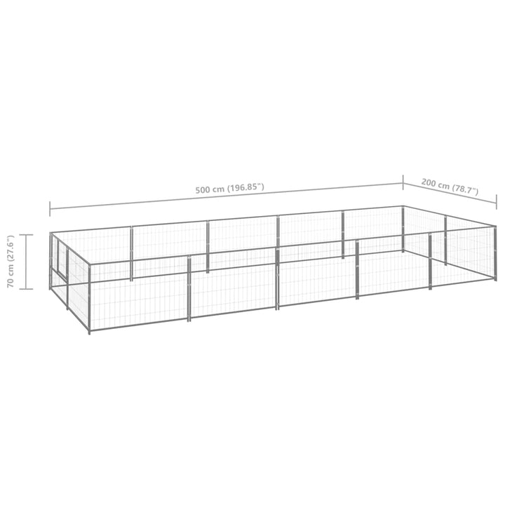 Padoc Pentru Câini, , 10 M², Oțel