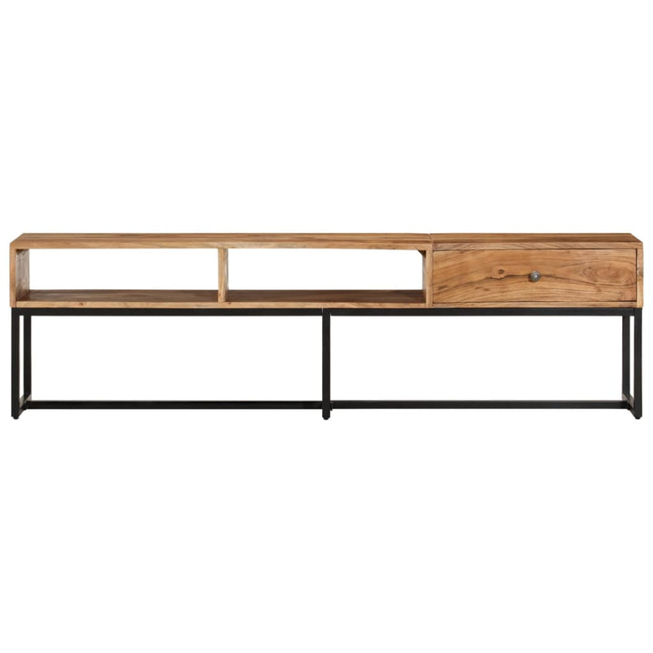Comodă Tv, 160X30X45 Cm, Lemn Masiv De Acacia
