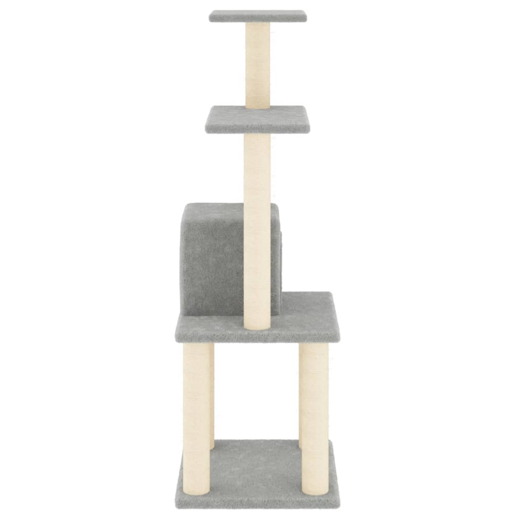Ansamblu Pisici, Stâlpi Din Funie Sisal, , 105 Cm