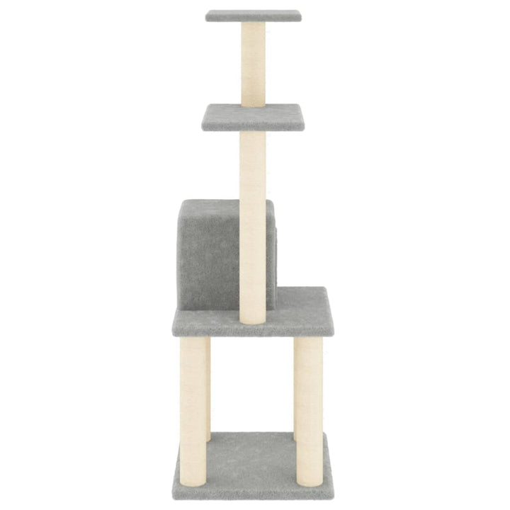 Ansamblu Pisici, Stâlpi Din Funie Sisal, , 105 Cm