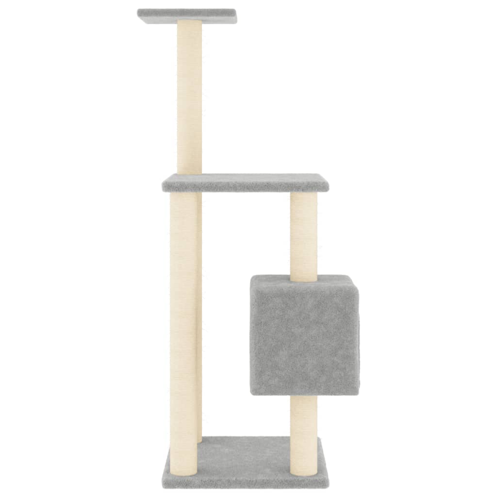 Ansamblu Pisici, Stâlpi Din Funie Sisal, , 104 Cm