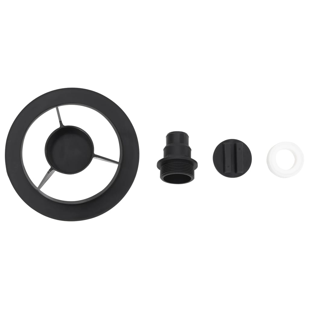 Filtru De Nisip Pentru Piscină Cu Supapă Cu 6 Căi, Negru