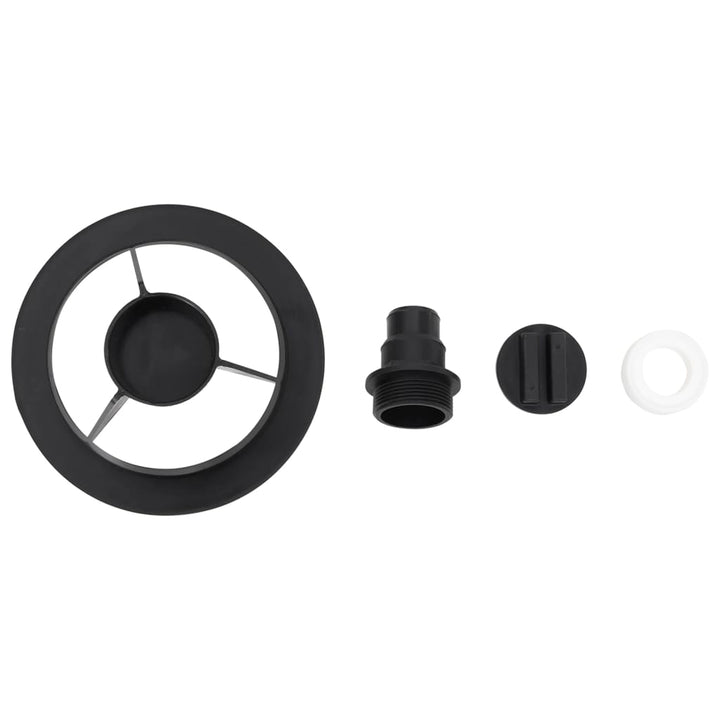 Filtru De Nisip Pentru Piscină Cu Supapă Cu 6 Căi, Negru