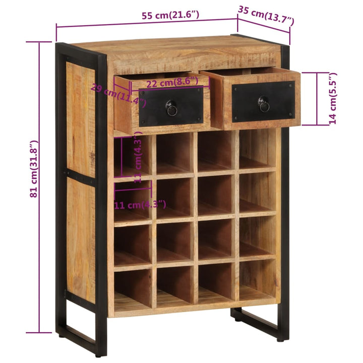Suport De Vin Pentru 16 Sticle,