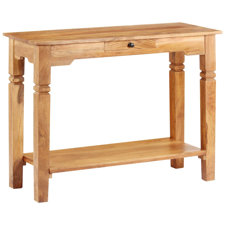 Masă Consolă, 100X40X76 Cm, Lemn Masiv De Acacia