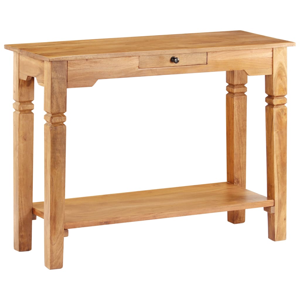 Masă Consolă, 100X40X76 Cm, Lemn Masiv De Acacia