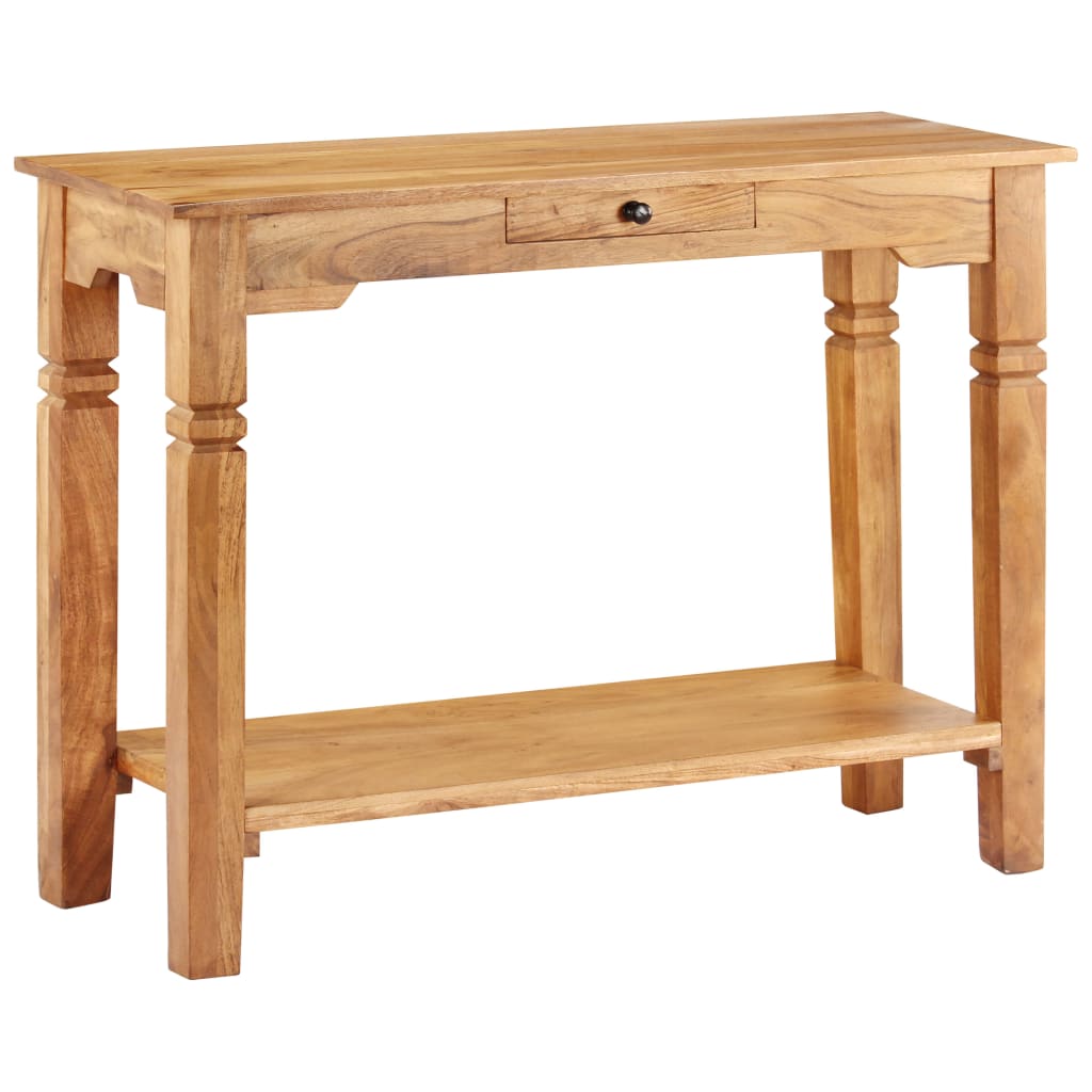 Masă Consolă, 100X40X76 Cm, Lemn Masiv De Acacia