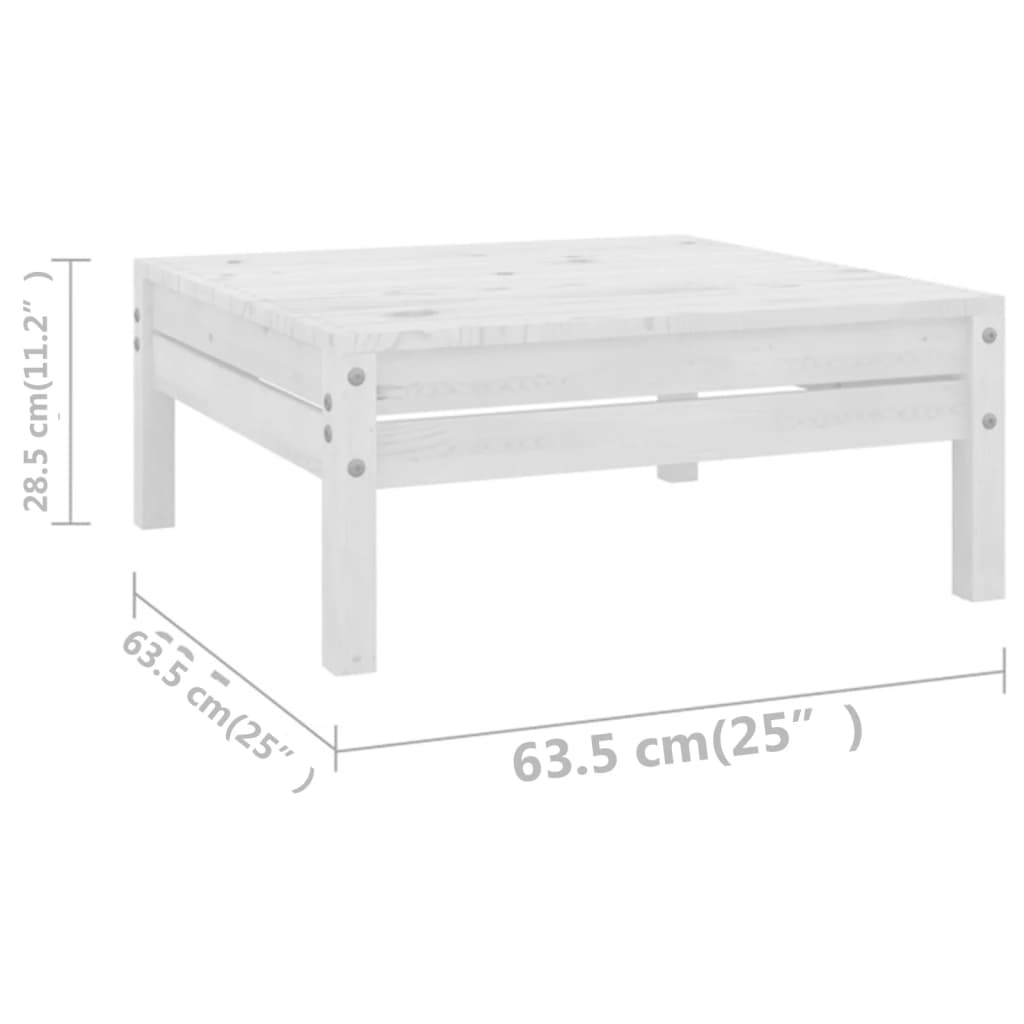 Set Mobilier De Grădină, 9 Piese, , Lemn Masiv De Pin