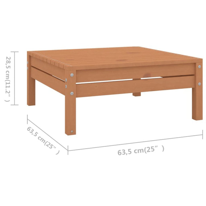 Set Mobilier De Grădină, 6 Piese, , Lemn Masiv De Pin