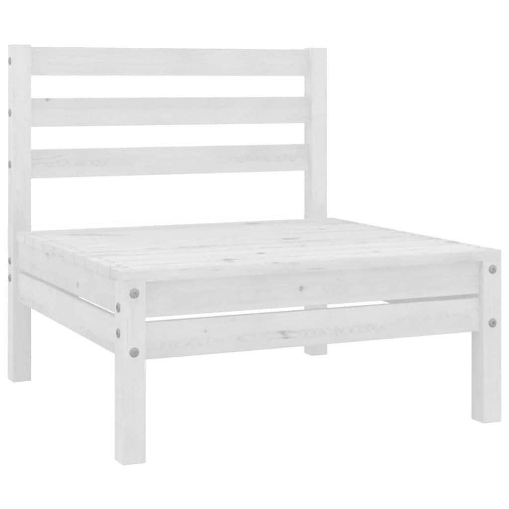 Set Mobilier De Grădină, 8 Piese, , Lemn Masiv De Pin