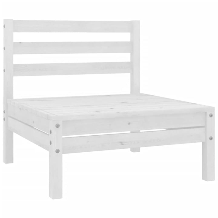 Set Mobilier De Grădină, 7 Piese, , Lemn Masiv De Pin