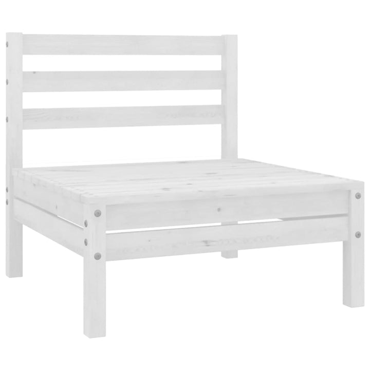 Set Mobilier De Grădină, 8 Piese, , Lemn Masiv De Pin